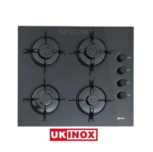 Ukinox Carlo 60 Siyah Ocak