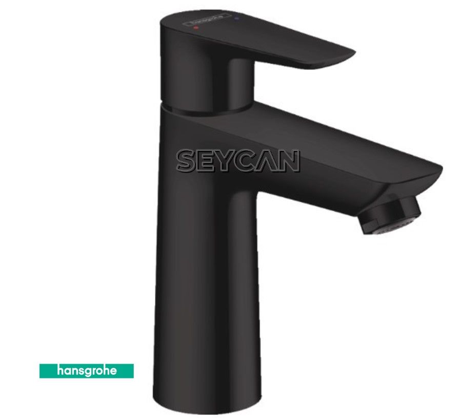 Hansgrohe Talis E 110 Lavabo Bataryası Satin Siyah 71710670