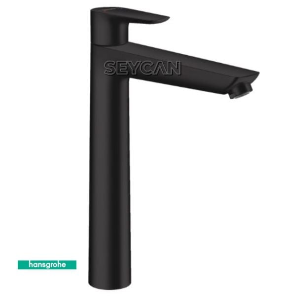 Hansgrohe Talis E 240 Lavabo Bataryası (Yüksek) Satin Siyah 71716670