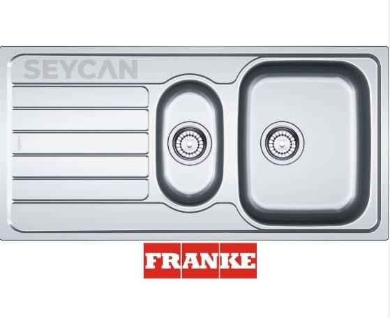 Franke Spark SKX 651 Sol Damlalıklı 1.5 Göz Çelik Evye