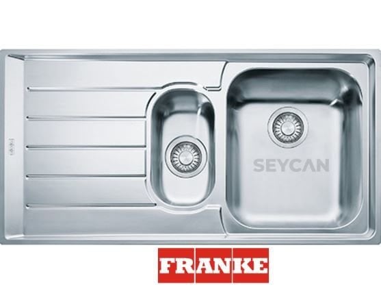 Franke Neptun Nex 651 1.5 Gözlü Sol Damlalık Çelik Evye