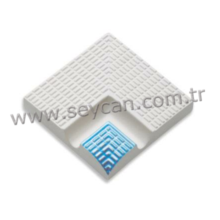 SERAPOOL 12X12 PÖTİKARE TUTAMAK İÇ KÖŞE AÇIK MAVİ 12X12 30201