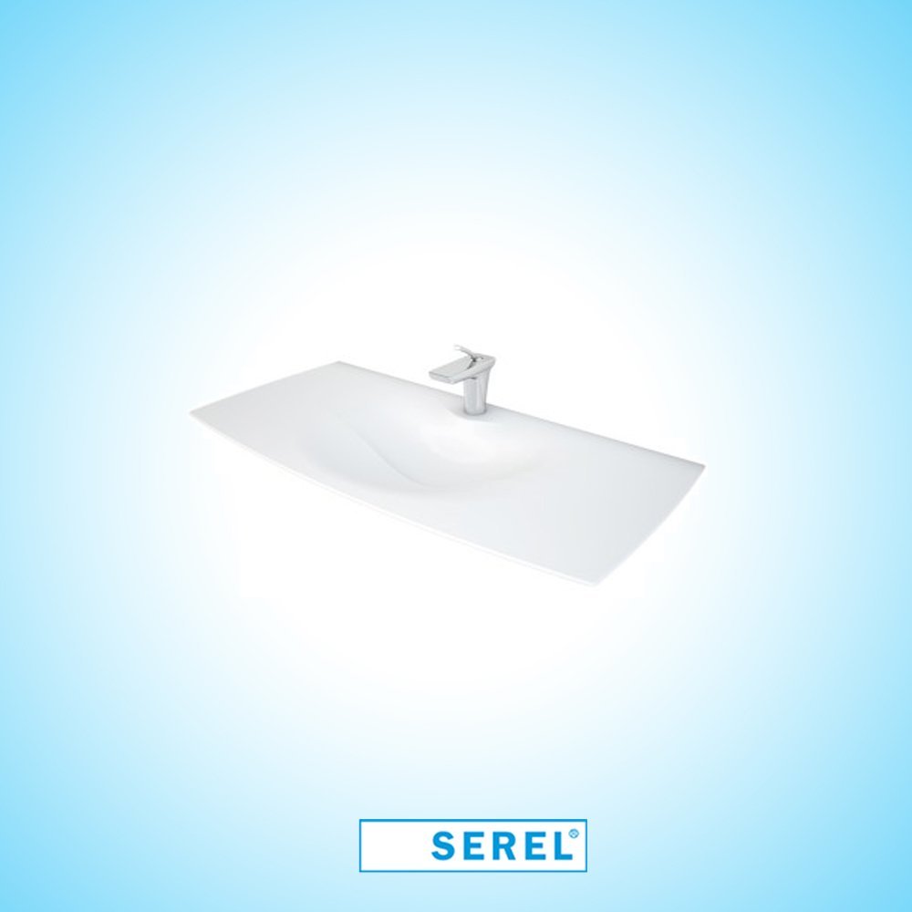 Serel Purity 100 cm Etajerli Lavabo PR35TXS110H