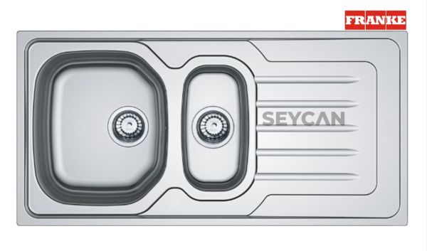 Franke Ondaline OLX 651 1.5 Gözlü Çelik Evye Sağ Damlalıklı