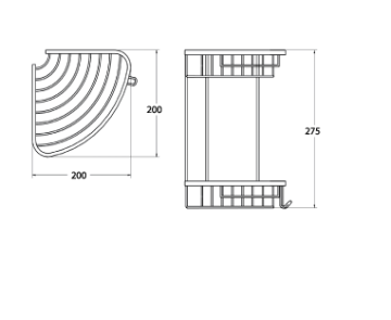 20*20 Deniz İkili Süngerlik Antik