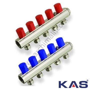 Kas Vanalı Kollektör 7'li 1'' İç Dişli (PN10)