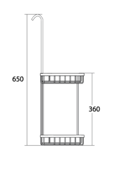 Otel Asma Süngerlik Krom