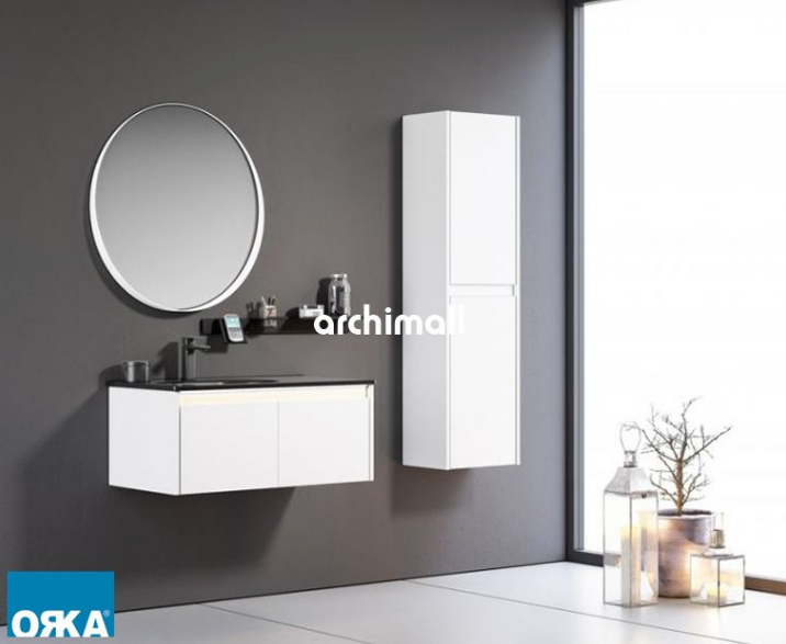 Lisbon 90 cm Banyo Dolabı