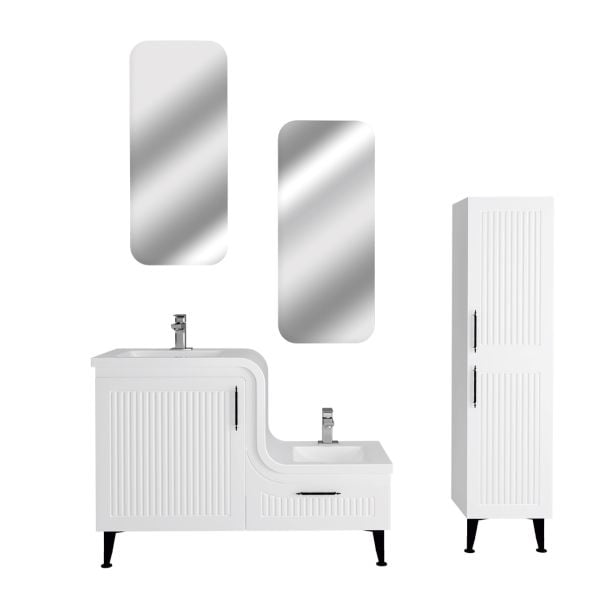 Ubm Lotus 115 cm Abdest Banyo Dolabı