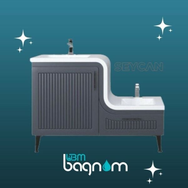 Ubm Lotus 115 cm Abdest Banyo Dolabı