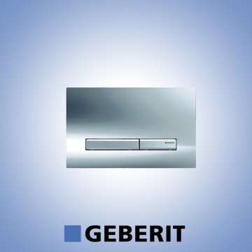 Geberit Sigma 50 Control Cover Double Pressed Glossy Chrome