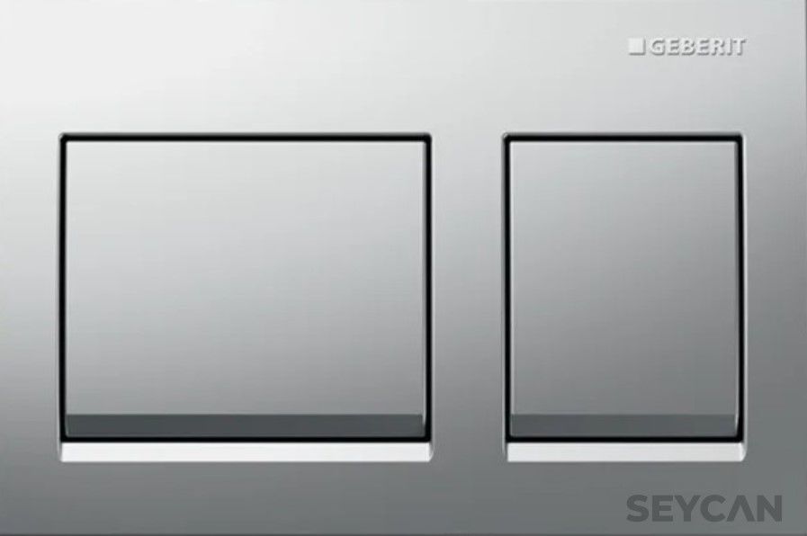 Geberit Alpha 15 Kumanda Paneli Parlak Krom