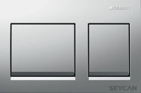 Geberit Alpha 15 Kumanda Paneli Parlak Krom