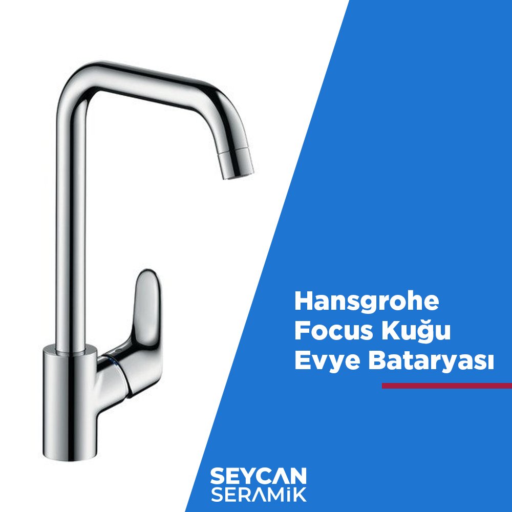 Hansgrohe Focus Kuğu Evye Bataryası 31820000