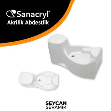 Sanacryl Akrilik Abdestlik