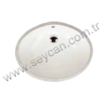 GÜRAL TEZGAH ALTI LAVABO 37X47 TP01TAL00