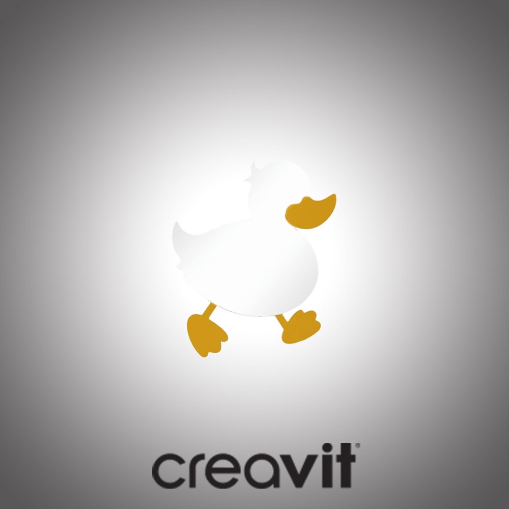 Ducky Büyük Ayna Ördek Figürlü