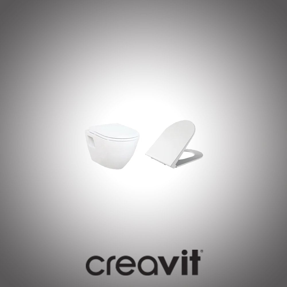 Creavit TP325 Asma Klozet + Duck PP Soft Klozet Kapak