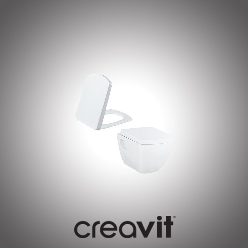 Creavit TP326 Asma Klozet + Sorti Duroplast Soft Klozet Kapak