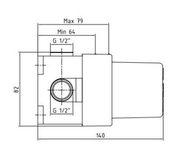 Eca Ankastre Duş Bataryası Sıva Altı Grubu 102166102