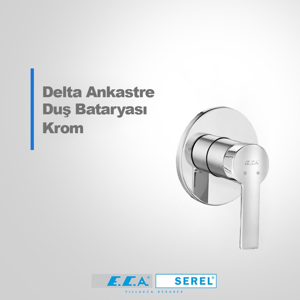 Eca Delta Concealed Shower Mixer Surface Mounted Group 102167107-Y