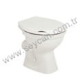 GÜRAL TEK PARÇA KLOZET ( ARKADAN ÇIKIŞLI )  TP03KLZ00