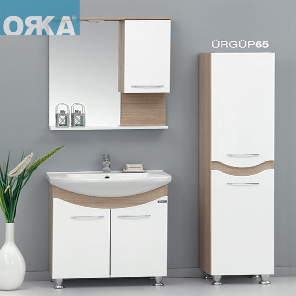 Orka Ürgüp Banyo Dolabı 65cm