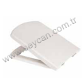GÜRAL NERO DUROPLAST BEYAZ STANDART KLOZET KAPAĞI MM