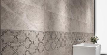 Kütahya Seramik 30x60 Rubi Gri Dekor