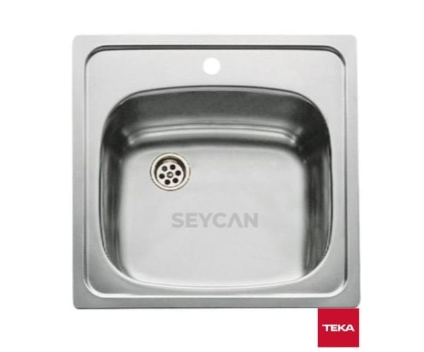 Teka E50 1B/465.465 1B Parlak Yüzey Çelik Evye