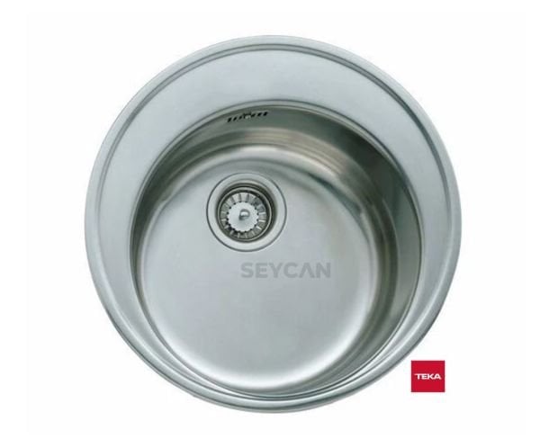 Teka Centroval Mikro Keten Dokulu Çelik Evye