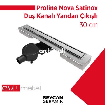 Evimetal Proline Nova 30 cm Duş Kanalı