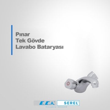 ECA Pınar Tek Gövde Lavabo Bataryası 2102108557