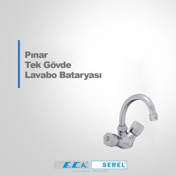 ECA Pınar Tek Gövde Lavabo Bataryası 2102108555