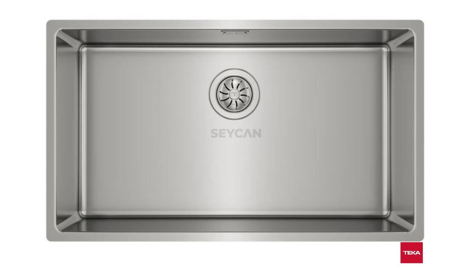 Teka BE Lınea RS15 71.40 Parlak Yüzey Çelik Evye