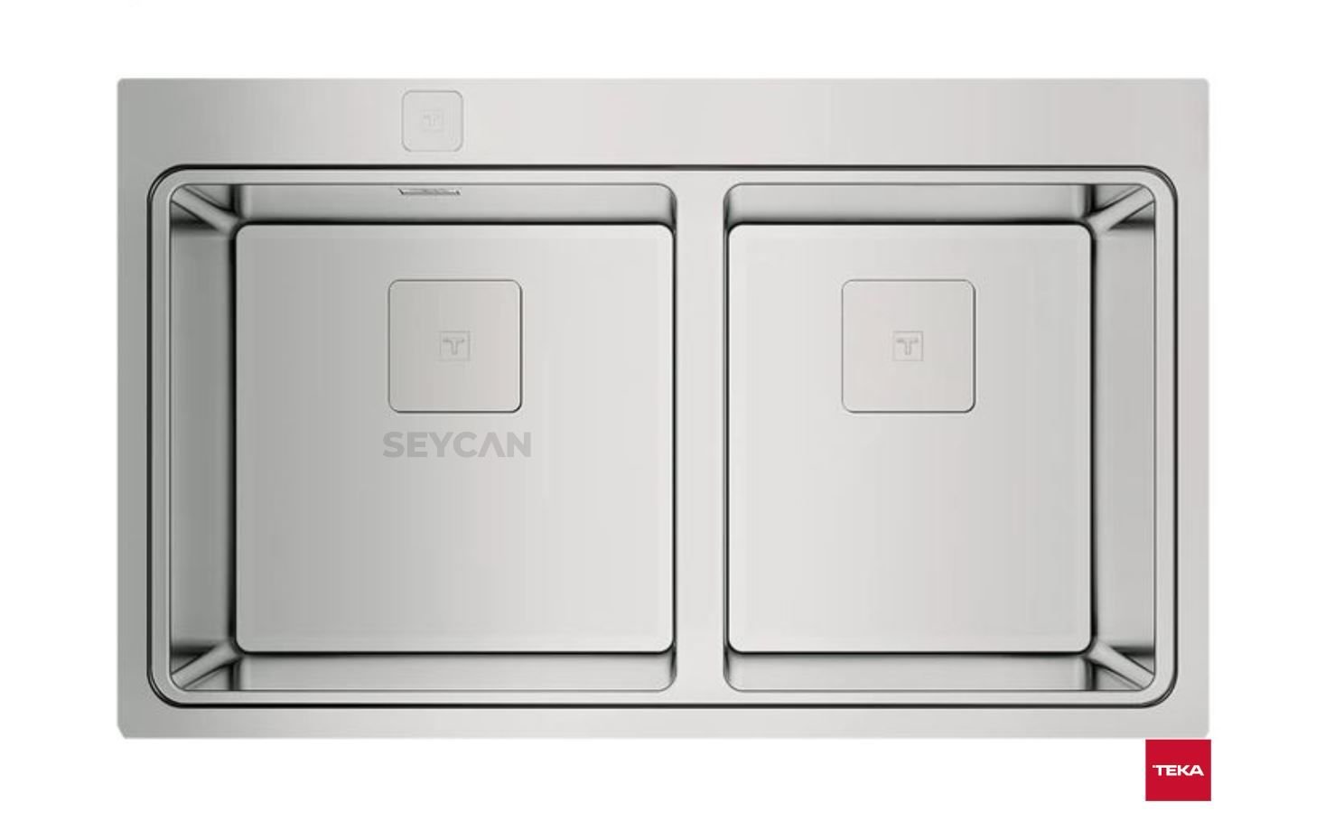 Teka Zenıt RS15 2B Parlak Yüzey Çelik Evye