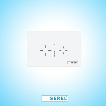 Сенсор Serel Perla, белая панель управления P590003M