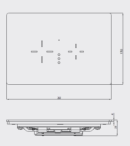 Serel Perla Sensörlü Siyah Kumanda Paneli P590001M