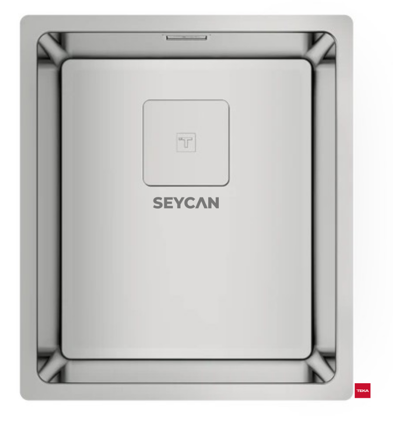 Teka Flexlınea RS15 34.40 Parlak Yüzey Çelik Evye