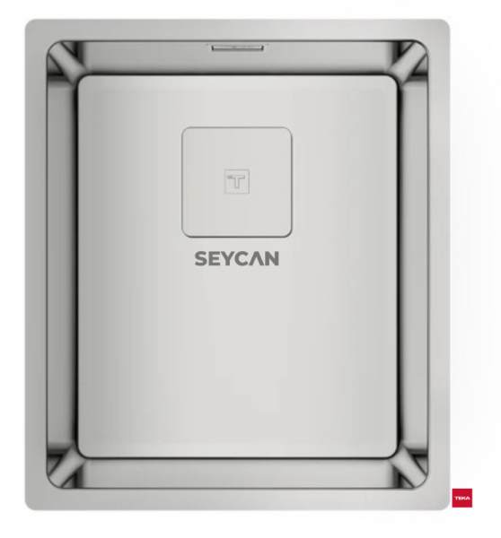 Teka Flexlınea RS15 34.40 Parlak Yüzey Çelik Evye