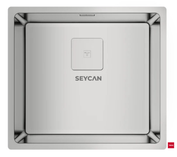 Teka Flexlınea RS15 45.40 Parlak Yüzey Çelik Evye