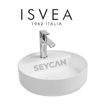 Isvea Infinity Tezgah Üstü Lavabo 42 cm Beyaz