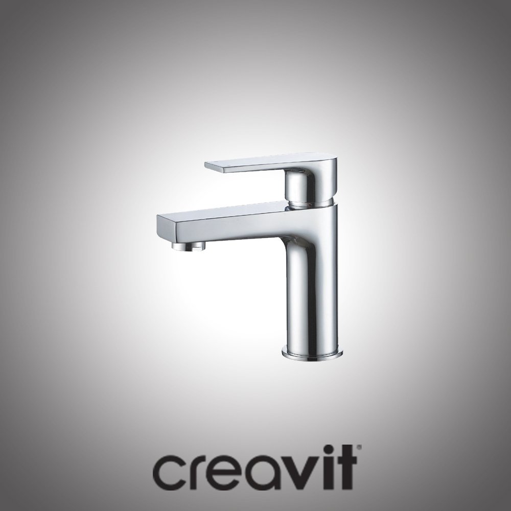 Creavit Sharp Lavabo Bataryası Krom