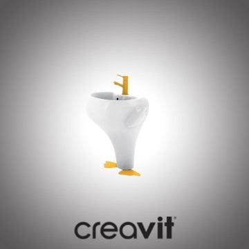 Creavit Ducky Çocuk Lavabo