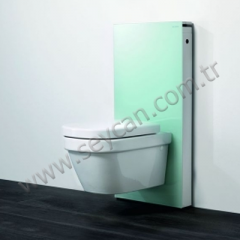 GEBERİT MONOLİTH AÇIK YEŞİL DUVAR TİPİ REZERVUAR