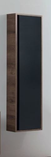 Badella Diva D1 C1 Hitit Siyah Renk Boy Dolabı