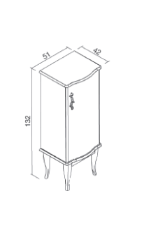 Orka Como Boy Dolabı