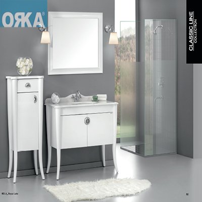 Orka Viola 120 cm Banyo Dolabı