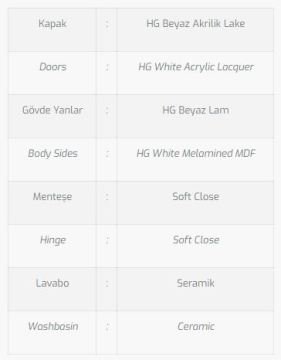 Troy 100 V2 Banyo Dolabı