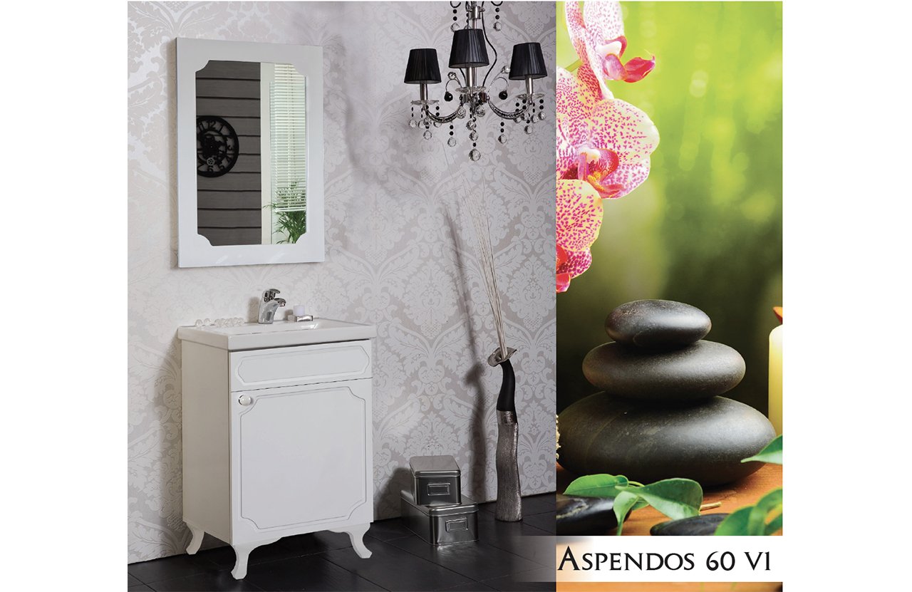 Aspendos 60 V1 Banyo Dolabı
